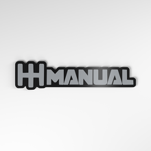 Distintivo Auto Manual Shift Gate in Acrilico 3D_4