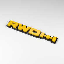 Stemma Auto 3D in Acrilico RWD_2