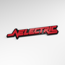 Distintivo Auto Elettrico 3D in Acrilico_3