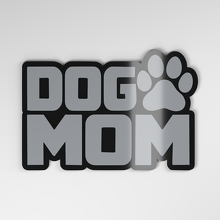 Targa Auto 3D in Acrilico Dog Mom_4