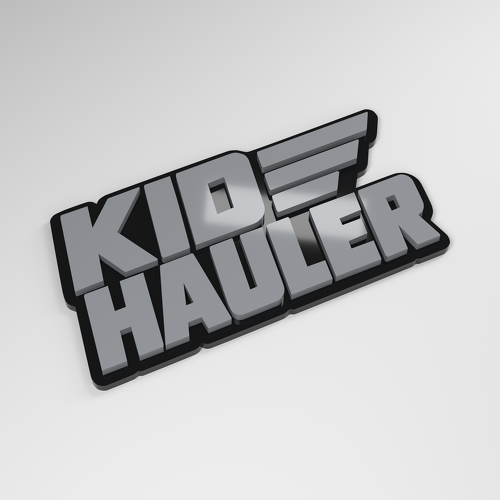 Distintivo Auto 3D in Acrilico Kid Hauler_1