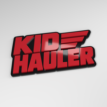 Distintivo Auto 3D in Acrilico Kid Hauler_3