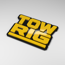 Distintivo Auto 3D in Acrilico Tow Rig_2