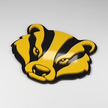 Distintivo Auto 3D in Acrilico Badger_2