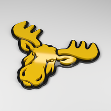 Distintivo Auto 3D in Acrilico Moose_2