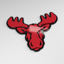 Distintivo Auto 3D in Acrilico Moose_3