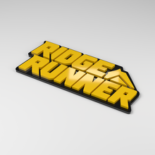 Distintivo Auto 3D in Acrilico Ridge Runner_2
