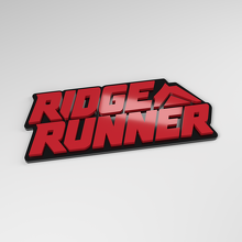 Distintivo Auto 3D in Acrilico Ridge Runner_3