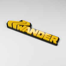 Distintivo Auto 3D in Acrilico Wander_2