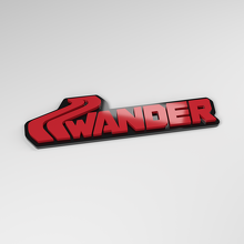 Distintivo Auto 3D in Acrilico Wander_3