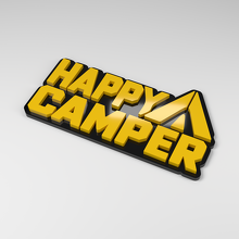 Distintivo Auto 3D in Acrilico Happy Camper_2
