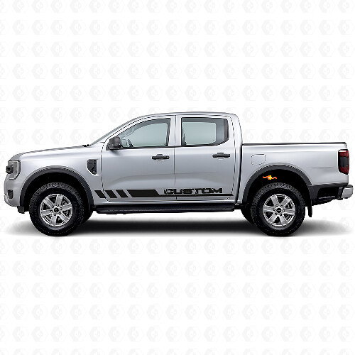 Adesivo in Vinile Personalizzato per Striscia Laterale per Musclecar Truck 2017