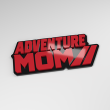 Distintivo Auto 3D Acrilico Adventure Mom_3