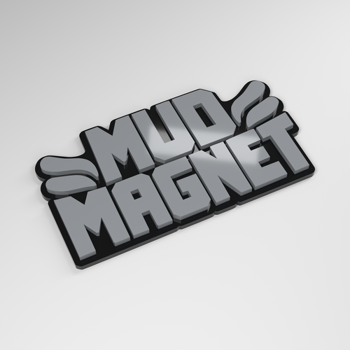 Distintivo Auto 3D in Acrilico Mud Magnet_1