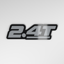 Distintivo Auto 3D in Acrilico 2.4T_4