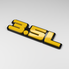 3.5L Badge Auto 3D in Acrilico_2