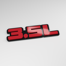 3.5L Badge Auto 3D in Acrilico_3