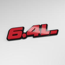 Distintivo Auto 3D in Acrilico 6.4L_3