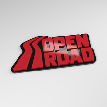 Targa Auto Acrilica 3D Open Road_3