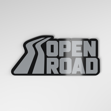 Targa Auto Acrilica 3D Open Road_4