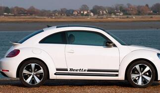 Volkswagen Beetle rocker Stripe Graphics Decalcomanie stile Cabrio adatto a qualsiasi anno