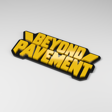 Badge Auto 3D in Acrilico Beyond Pavement_2