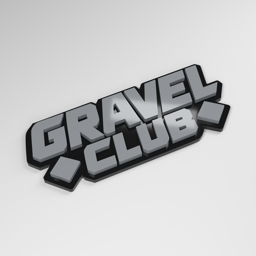 Distintivo Auto 3D Acrilico Gravel Club_1