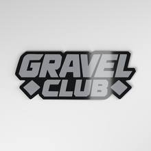 Distintivo Auto 3D Acrilico Gravel Club_4