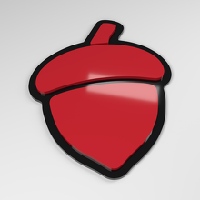 Distintivo Auto 3D in Acrilico Acorn_3