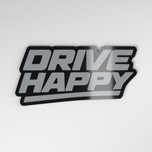 Drive Happy 3D Stemma Auto in Acrilico_4