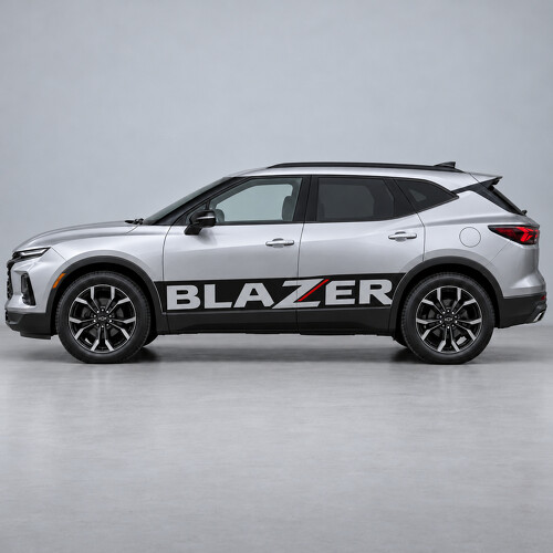 Adesivo Vinile Laterale Z-Rise RS per Chevrolet Blazer RS Facelift 2023–2026_1