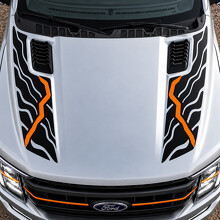Adesivo in Vinile Contorno Guasto per Cofano Ford F-150 Tremor 2021_2