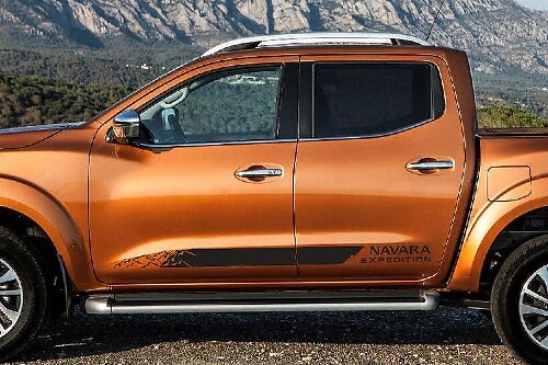 Nissan NP300 NAVARA Expedition 2016 grafica decalcomania adesivi striscia laterale