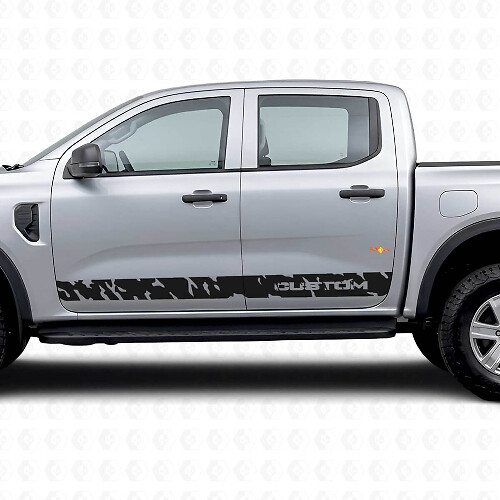 Adesivo decalcomania con grafica a strisce laterali Wildtrak Musclecar Ranger Wildtrak