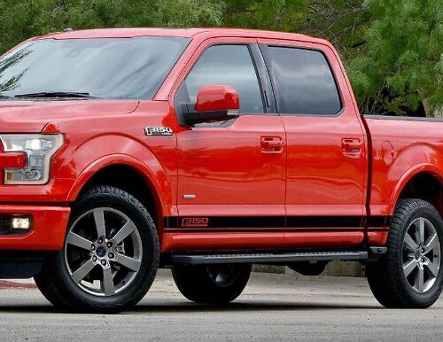 Ford F-150 2016 F150 Adesivo decalcomania con striscia laterale grafica logo