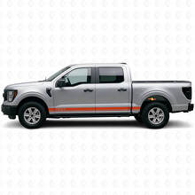 Kit Adesivi in Vinile Doppie Strisce Laterali Personalizzate per Musclecar truck 2016_4