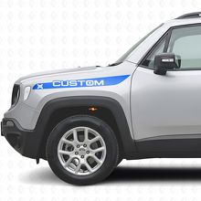 Kit Adesivi in Vinile per Strisce Parafango Anteriore Personalizzate per Jeep Renegade_2