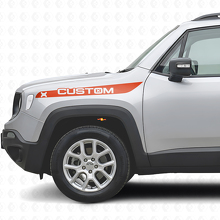 Kit Adesivi in Vinile per Strisce Parafango Anteriore Personalizzate per Jeep Renegade_4