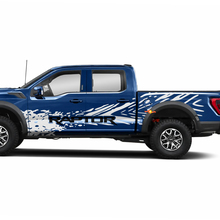 Enormi porte laterali camion splash raptor decal sticker avvolgimento per ford f-150 rapace
 3