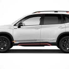 Kit Adesivi in Vinile Strisce Laterali Racing per Subaru Forester_2