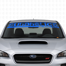 Adesivo in Vinile per Banner Parabrezza Subaholics per Auto Suba_2