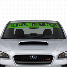 Adesivo in Vinile per Banner Parabrezza Subaholics per Auto Suba_3