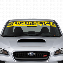 Adesivo in Vinile per Banner Parabrezza Subaholics per Auto Suba_5