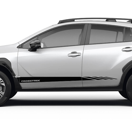 Kit Adesivi in Vinile a Strisce Laterali Stile Racing per Subaru Crosstrek