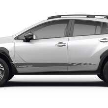 Kit Adesivi in Vinile a Strisce Laterali Stile Racing per Subaru Crosstrek_3