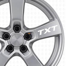 Set di Adesivi in Vinile con Scritta Personalizzata per Cerchi per Subaru WRX_5
