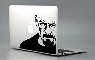 Breaking Bad - MacBook adesivo decalcomania laptop Pro Air regalo di compleanno Mac Heisenberg
