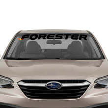 Adesivo in Vinile con Scritta del Marchio per Parabrezza Subaru Forester_2