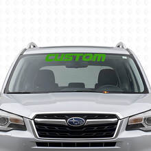 Adesivo Vinilico Personalizzato per Parabrezza per Subaru Forester_3
