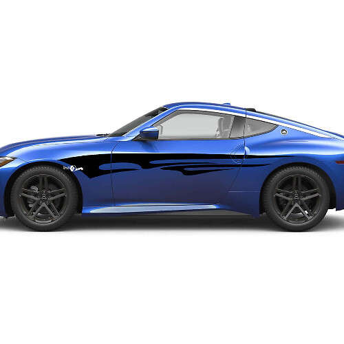 Adesivo decorativo astratto tribale laterale 2 per Nissan Z